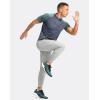 imageG Gradual Mens Joggers with Zipper Pockets Lightweight Athletic Workout Pants Quick Dry Sweatpants for Men Running HikingBright Grey