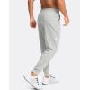 imageG Gradual Mens Joggers with Zipper Pockets Lightweight Athletic Workout Pants Quick Dry Sweatpants for Men Running HikingBright Grey