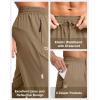 imageG Gradual Mens Joggers with Zipper Pockets Lightweight Athletic Workout Pants Quick Dry Sweatpants for Men Running HikingDark Khaki