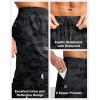 imageG Gradual Mens Joggers with Zipper Pockets Lightweight Athletic Workout Pants Quick Dry Sweatpants for Men Running HikingGrey Camo