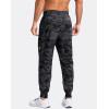 imageG Gradual Mens Joggers with Zipper Pockets Lightweight Athletic Workout Pants Quick Dry Sweatpants for Men Running HikingGrey Camo