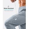 imageG Gradual Mens Joggers with Zipper Pockets Lightweight Athletic Workout Pants Quick Dry Sweatpants for Men Running HikingLight Grey