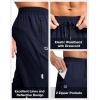 imageG Gradual Mens Joggers with Zipper Pockets Lightweight Athletic Workout Pants Quick Dry Sweatpants for Men Running HikingNavy