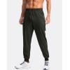 imageG Gradual Mens Joggers with Zipper Pockets Lightweight Athletic Workout Pants Quick Dry Sweatpants for Men Running HikingOlive