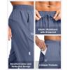 imageG Gradual Mens Joggers with Zipper Pockets Lightweight Athletic Workout Pants Quick Dry Sweatpants for Men Running HikingSlate Blue