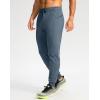 imageG Gradual Mens Joggers with Zipper Pockets Stretch Tapered Sweatpants Athletic Pants for Men Workout Running GymDusty Blue