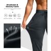 imageG Gradual Mens Joggers with Zipper Pockets Stretch Tapered Sweatpants Athletic Pants for Men Workout Running GymGrey