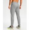 imageG Gradual Mens Joggers with Zipper Pockets Stretch Tapered Sweatpants Athletic Pants for Men Workout Running GymLight Grey
