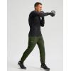 imageG Gradual Mens Joggers with Zipper Pockets Stretch Tapered Sweatpants Athletic Pants for Men Workout Running GymOlive