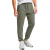 imageG Gradual Mens Joggers with Zipper Pockets Stretch Tapered Sweatpants Athletic Pants for Men Workout Running GymSage Green