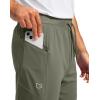 imageG Gradual Mens Joggers with Zipper Pockets Stretch Tapered Sweatpants Athletic Pants for Men Workout Running GymSage Green
