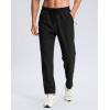 imageG Gradual Mens Lightweight Pants with 3 Zipper Pockets Athletic Workout Sweatpants Quick Dry Running Hiking Pants for MenBlack