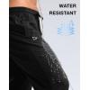 imageG Gradual Mens Lightweight Pants with 3 Zipper Pockets Athletic Workout Sweatpants Quick Dry Running Hiking Pants for MenBlack