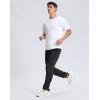 imageG Gradual Mens Lightweight Pants with 3 Zipper Pockets Athletic Workout Sweatpants Quick Dry Running Hiking Pants for MenBlack