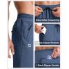 imageG Gradual Mens Lightweight Pants with 3 Zipper Pockets Athletic Workout Sweatpants Quick Dry Running Hiking Pants for MenBlue