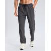 imageG Gradual Mens Lightweight Pants with 3 Zipper Pockets Athletic Workout Sweatpants Quick Dry Running Hiking Pants for MenCharcoal