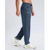 imageG Gradual Mens Lightweight Pants with 3 Zipper Pockets Athletic Workout Sweatpants Quick Dry Running Hiking Pants for MenDark Blue