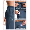 imageG Gradual Mens Lightweight Pants with 3 Zipper Pockets Athletic Workout Sweatpants Quick Dry Running Hiking Pants for MenDark Blue