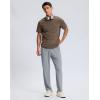 imageG Gradual Mens Lightweight Pants with 3 Zipper Pockets Athletic Workout Sweatpants Quick Dry Running Hiking Pants for MenLight Grey