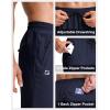 imageG Gradual Mens Lightweight Pants with 3 Zipper Pockets Athletic Workout Sweatpants Quick Dry Running Hiking Pants for MenNavy