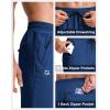 imageG Gradual Mens Lightweight Pants with 3 Zipper Pockets Athletic Workout Sweatpants Quick Dry Running Hiking Pants for MenRoyal Blue