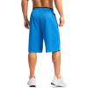 imageG Gradual Mens Long Basketball Shorts with Zipper Pocket 11 Quick Dry Gym Shorts Lightweight Mesh Athletic Shorts for MenBlue