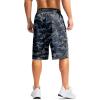 imageG Gradual Mens Long Basketball Shorts with Zipper Pocket 11 Quick Dry Gym Shorts Lightweight Mesh Athletic Shorts for MenBlue Camo