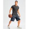 imageG Gradual Mens Long Basketball Shorts with Zipper Pocket 11 Quick Dry Gym Shorts Lightweight Mesh Athletic Shorts for MenBlue Camo