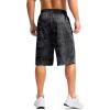 imageG Gradual Mens Long Basketball Shorts with Zipper Pocket 11 Quick Dry Gym Shorts Lightweight Mesh Athletic Shorts for MenGray Camo