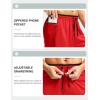 imageG Gradual Mens Long Basketball Shorts with Zipper Pocket 11 Quick Dry Gym Shorts Lightweight Mesh Athletic Shorts for MenRed