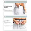 imageG Gradual Mens Long Basketball Shorts with Zipper Pocket 11 Quick Dry Gym Shorts Lightweight Mesh Athletic Shorts for MenWhite