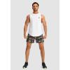imageG Gradual Mens Running Shorts with Zipper Pockets Quick Dry Gym Athletic Workout 5quot Shorts for MenGreen Camo