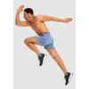 imageG Gradual Mens Running Shorts with Zipper Pockets Quick Dry Gym Athletic Workout 5quot Shorts for MenLight Blue