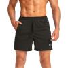 imageG Gradual Mens Running Shorts with Zipper Pockets Quick Dry Gym Athletic Workout 5quot Shorts for MenOlive Green