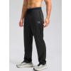 imageG Gradual Mens Sweatpants Mesh Lightweight with Zip Pockets Breathable Quick Dry Athletic Pants for Workout Running01black