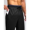 imageG Gradual Mens Sweatpants Mesh Lightweight with Zip Pockets Breathable Quick Dry Athletic Pants for Workout Running01black