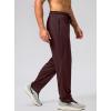 imageG Gradual Mens Sweatpants Mesh Lightweight with Zip Pockets Breathable Quick Dry Athletic Pants for Workout Running02dark Red