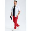 imageG Gradual Mens Sweatpants Mesh Lightweight with Zip Pockets Breathable Quick Dry Athletic Pants for Workout Running02red
