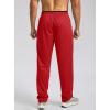 imageG Gradual Mens Sweatpants Mesh Lightweight with Zip Pockets Breathable Quick Dry Athletic Pants for Workout Running02red