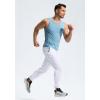 imageG Gradual Mens Sweatpants Mesh Lightweight with Zip Pockets Breathable Quick Dry Athletic Pants for Workout Running02white