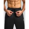 imageG Gradual Mens Sweatpants Mesh Lightweight with Zip Pockets Breathable Quick Dry Athletic Pants for Workout Running2psc Black  Navy