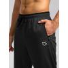 imageG Gradual Mens Sweatpants Mesh Lightweight with Zip Pockets Breathable Quick Dry Athletic Pants for Workout Running2psc Blackcamo  02black