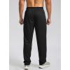 imageG Gradual Mens Sweatpants Mesh Lightweight with Zip Pockets Breathable Quick Dry Athletic Pants for Workout Running2psc Blackcamo  02black