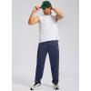 imageG Gradual Mens Sweatpants Mesh Lightweight with Zip Pockets Breathable Quick Dry Athletic Pants for Workout Running2psc Navy  02grey