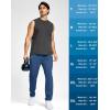 imageG Gradual Mens Sweatpants with Pockets Lightweight Workout Athletic Track Pants Stretch Gym Running Jogging Joggers for MenDark Blue