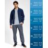 imageG Gradual Mens Sweatpants with Pockets Lightweight Workout Athletic Track Pants Stretch Gym Running Jogging Joggers for MenDusty Blue
