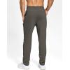 imageG Gradual Mens Sweatpants with Pockets Lightweight Workout Athletic Track Pants Stretch Gym Running Jogging Joggers for MenGrayish Brown