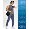 imageG Gradual Mens Sweatpants with Pockets Lightweight Workout Athletic Track Pants Stretch Gym Running Jogging Joggers for MenHeathered Academy Blue