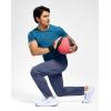 imageG Gradual Mens Sweatpants with Pockets Lightweight Workout Athletic Track Pants Stretch Gym Running Jogging Joggers for MenHeathered Academy Blue
