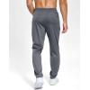 imageG Gradual Mens Sweatpants with Pockets Lightweight Workout Athletic Track Pants Stretch Gym Running Jogging Joggers for MenHeathered Graphite Grey